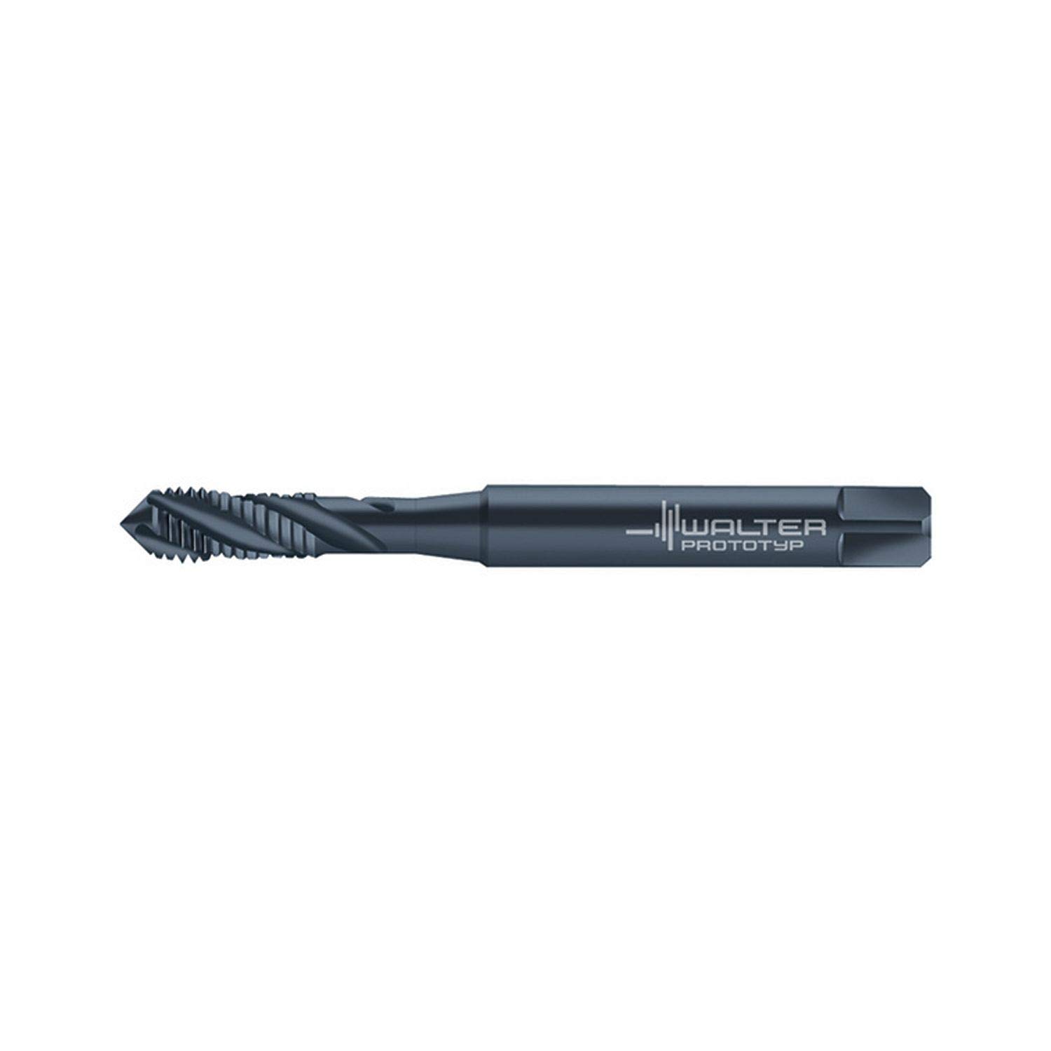 Walter Tools M20513-M4 Paradur HSS Machine Tap, VAP Finish, 4.5 mm Shank Diameter, 0.7 mm Thread Length, 7 mm Cutting Length, 63 mm Overall Length, M4 Cutting Diameter