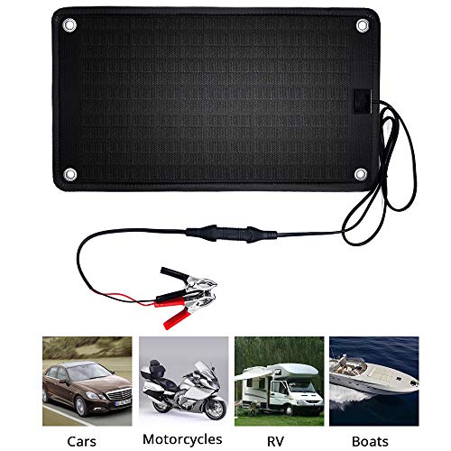 PowerEZ 24Volt 10 Watts Solar Battery Charger for Trolling Motor ,Boat