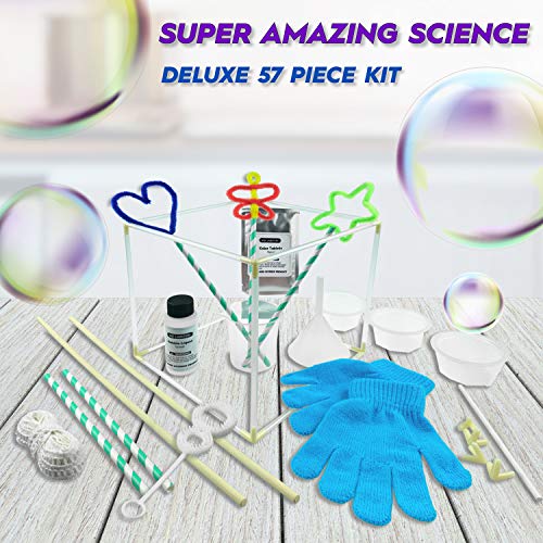 Kid Labsters Bubble Making Science 11Piece Kit DIY Non Toxic
