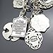 RechicGu Vintage Silver Catholic Religious Church Medals Cross Chain Cuff Pray Bracelet Bangle Charm Inspirational Bible Jesus Saints Pray for US