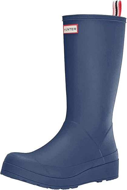 blue hunter rain boots
