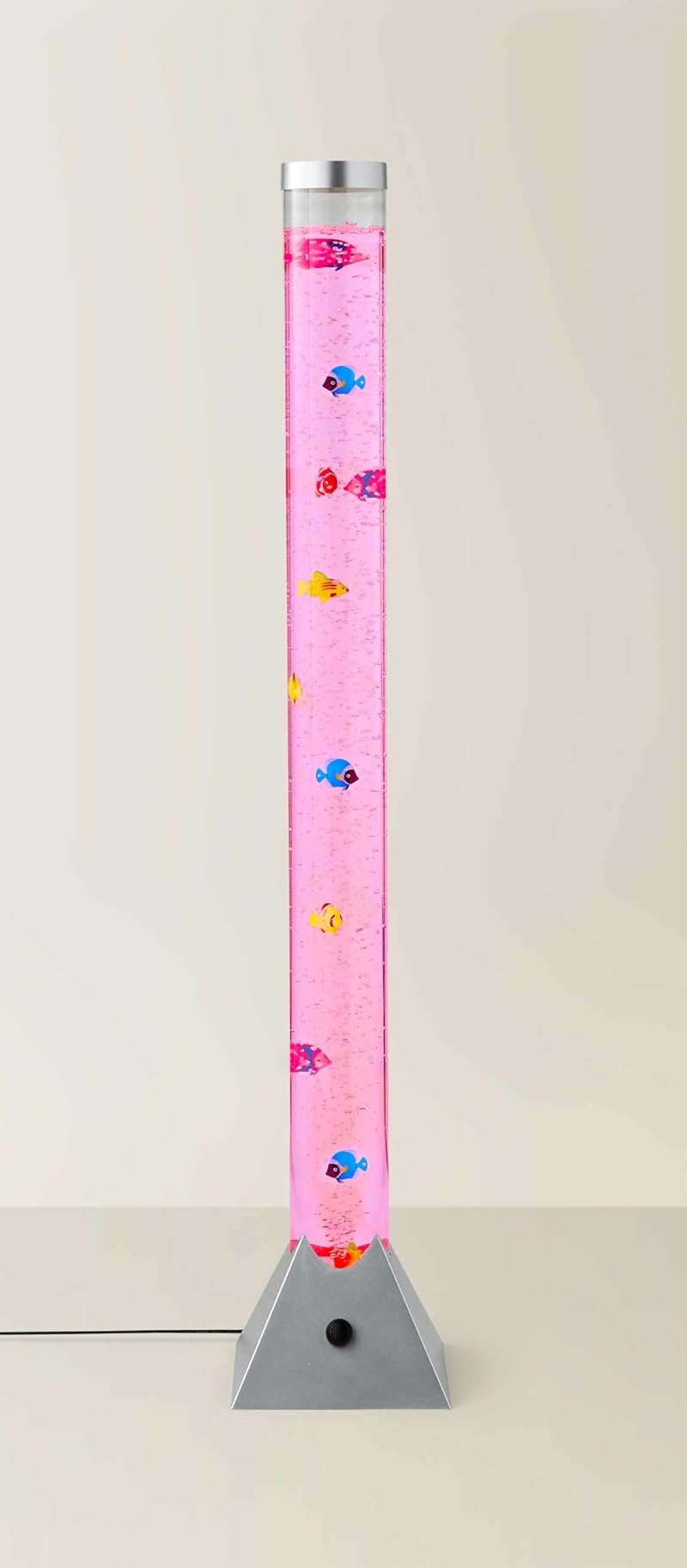 MiniSun 120cm Colour Changing LED Bubble Tower Fish Lamp Mood Light