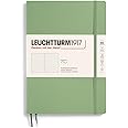 LEUCHTTURM1917 - Notebook Softcover Composition B5-123 Numbered Pages for Writing and Journaling (Dotted, Sage)