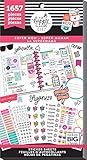 Me & My Big Ideas PPSV-78-3048 The Happy Planner Girl - Value Pack Stickers - Super Mom