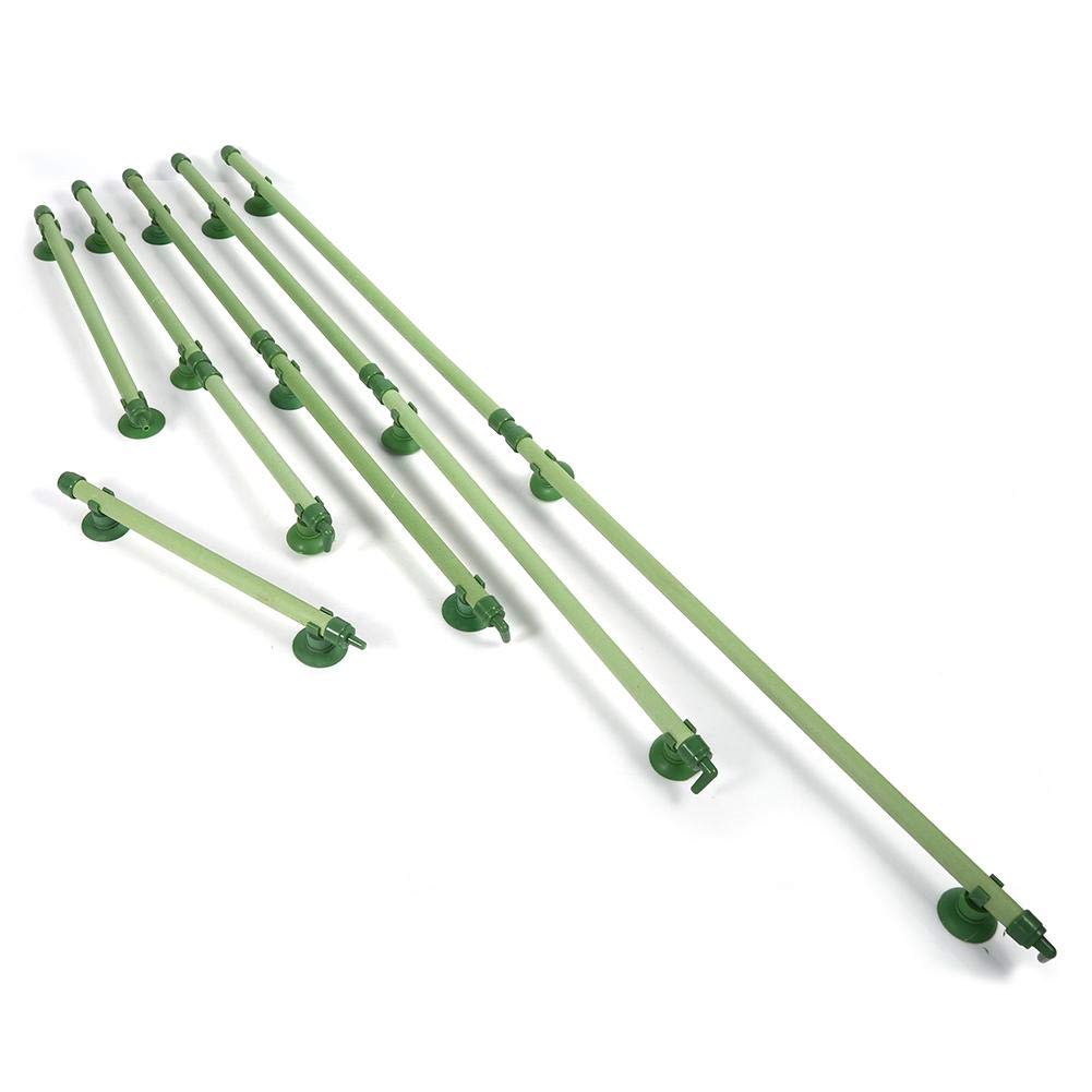 Tbest Bubble Wall,Aquarium Air Stone Tube,Fish Tank Aquarium Air Stone Bubble Wall Tube Multi Sizes Fish Tank Aquarium Pump Accessory Air Stone Wall Bubble Tube Aeration Tube(6#)