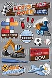 Karen Foster Design Acid and Lignin Free Scrapbooking Sticker Sheet, That's My Boy