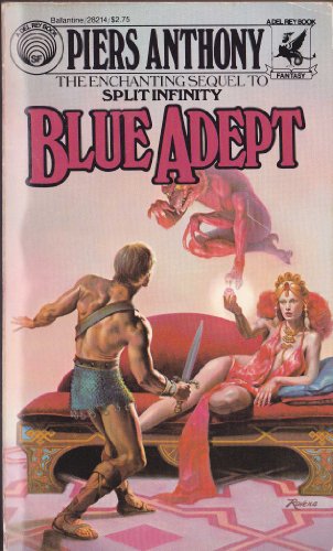 BLUE ADEPT (Apprentice Adept (Paperback))