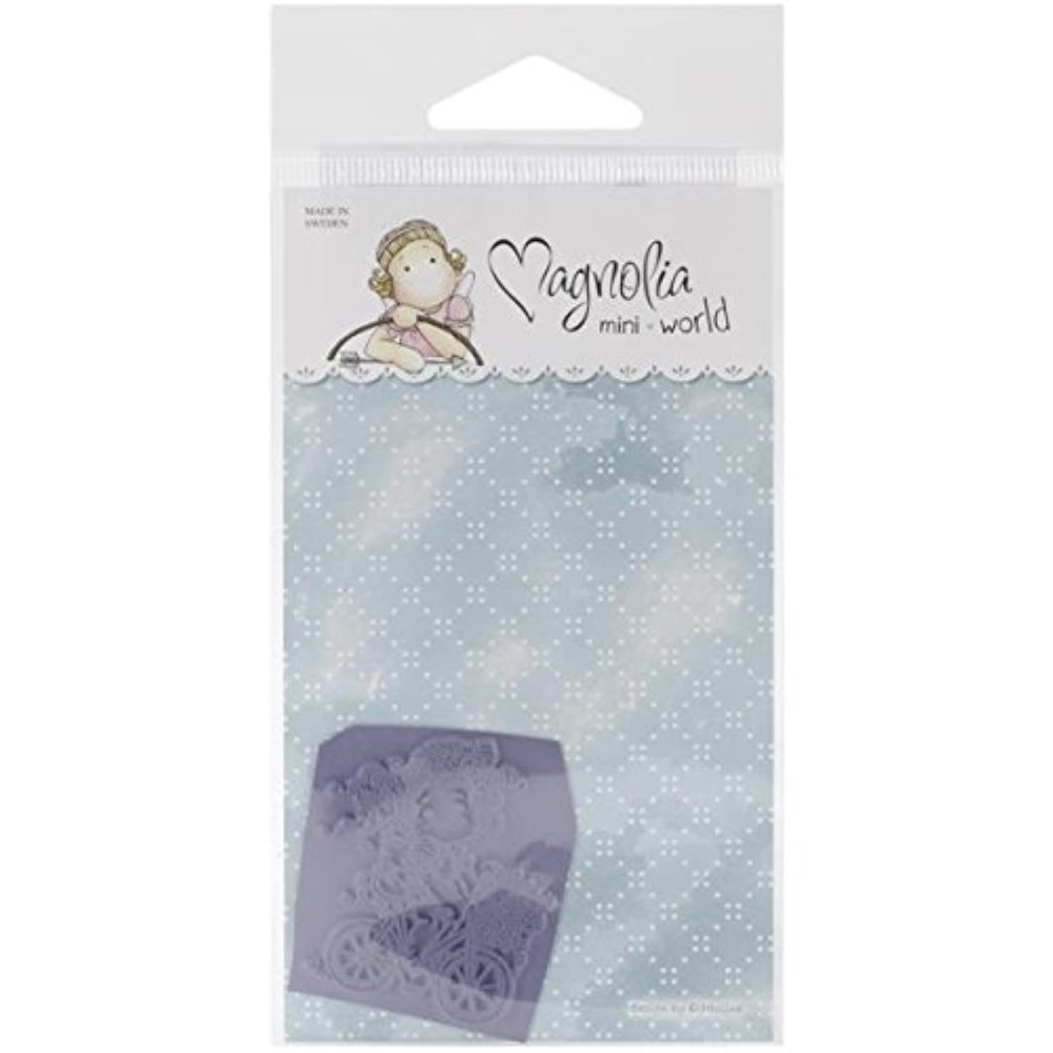 Magnolia Mini Sea Breeze Stamp 2.75 x 5.75-inch Package-On The Road Tilda
