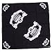 HDE 6-Pack of Assorted 100% Cotton Bandana Handkerchief Head Wraps Doo Rag