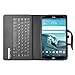 LG G Pad X8.3 keyboard case, KuGi High quality Ultra-thin Portfolio Case - Detachable Bluetooth Keyboard Stand Case / Cover for LG G Pad X 8.3 tablet.(Black)