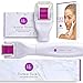 Derma Roller Kit 0.25mm Microneedle Roller For Face and Body + EXTRA Replacement Head 600 Titanium Needles .25mm Micro Needle Length Dermaroller Tool - Skin Care Facial Rollers - Microneedling Set