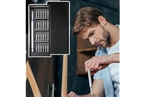 LINNAVARV Peonly 24 In 1 Screwdriver Set, 24 In 1 Screwdriver Set, 24 In 1 Screwdriver Set Rechargeable, Peonly 24 In 1 Screwdriver Set Electric (1Pc)