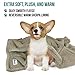 PetAmi Premium Puppy Blanket | Pet Small Dog Blanket for Cats, Kitten | Soft, Warm, Plush, Reversible Fleece Sherpa Throw – 30×40 Inches Taupe Taupethumb 2