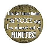 Geek Details This Isn't Funny Dean the Voice Says I'm Almost Out of Minutes 2.25