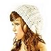 EUBUY Winter Warm Baggy Beret Chunky Knitted Braided Beanie Hat