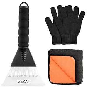 車用除雪セット 氷スクレーパー 除雪タオル 耐切手袋 冬の必需品 軽量 携帯式 便利グッズ 家庭用除雪用品