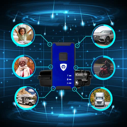 Brickhouse Security GPS Car Tracker - Hidden Tracker Device for Vehicle - Long Lasting Battery 140-Day LTE GPS Tracking Device for Cars with Magnetic Case & Extended Battery - Subscription Required