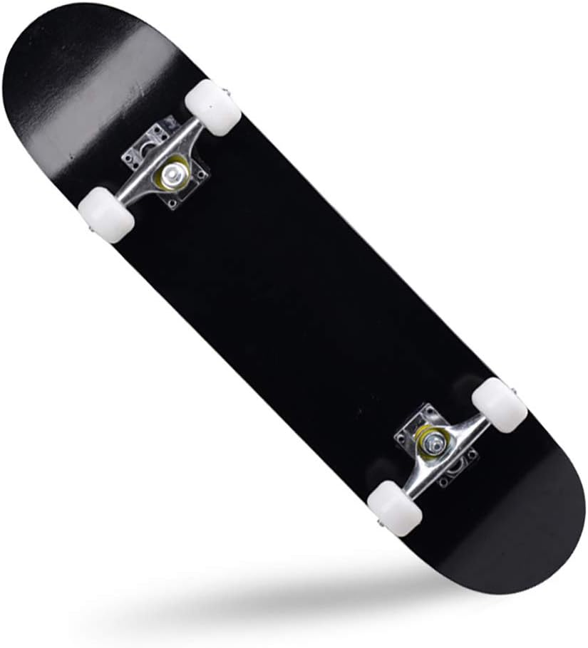 HAOYF 31 Inches Skateboard Complete 7 Layers Maple Wood Deck for Beginners Professional, for Extreme Sports And Outdoors