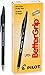 Pilot BetterGrip Cushion Grip Ball Point Pens, Fine Point, Black Ink, Dozen Box (30040)