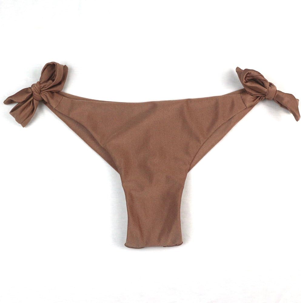 Womens Cheeky Bottom Tieside Brazilian Bikini Briefs Bikini Panties