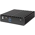 OPNsense Fanless Compact Open Source Freebsd Firewall Solution, 4 x Intel GbE LAN