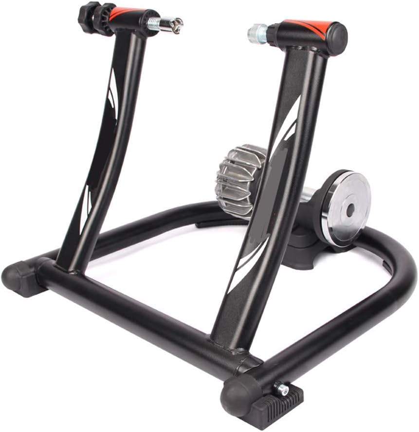 Oureong Indoor Trainer Platform Turbo Trainer,Variable Resistance Indoor Bike Wire-Controlled Indoor Mountain Road Training Trainer for Road & Mountain Bicycles Suitable for Mountain and Road Cycling