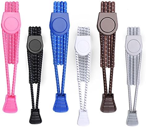 Todaychoice No Tie Shoe Laces, 59 Inch Reflective and Elastic Shoelaces For Kids or Adults, Sport Sneakers and Workout Boots Stretch Lacing System (blue)