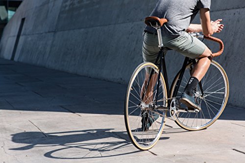State Bicycle Bernard - Fixed Gear/Single Speed Bike, 62cm - Bullhorn
