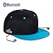 Zibaar Latest Bluetooth V4.1 Bluetooth Hat, Bluetooth Baseball Cap,Bluetooth Beanie Hat Combined with Bluetooth Earphones and Microphone, Hands Free Talking - Black&Blue
