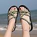 URRAX Women's Comfortable Flat Walking Sandals with Arch Support Waterproof for Walking/Hiking/Travel/Wedding/Water Spot/Beach.18ZDKDUR01-W5-7