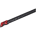 AULPEE Special Vechicle Symbol R-Dynamic Sports 3D Badge,Car Body Trunk Fender R-Dynamic Emblem Logo Sticker Compatible with Jagvar Land R0ver Accessories (R Black)
