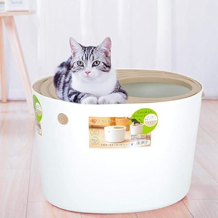 closed litter box amazon