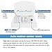 AUSPICE Solar Lights Outdoor,Solar Motion Sensor Lights Outdoor 1500LM 6000K IP65 Waterproof Outdoor Security Lighting 3 Adjustable Heads for Entryways, Patio, Yard (White)