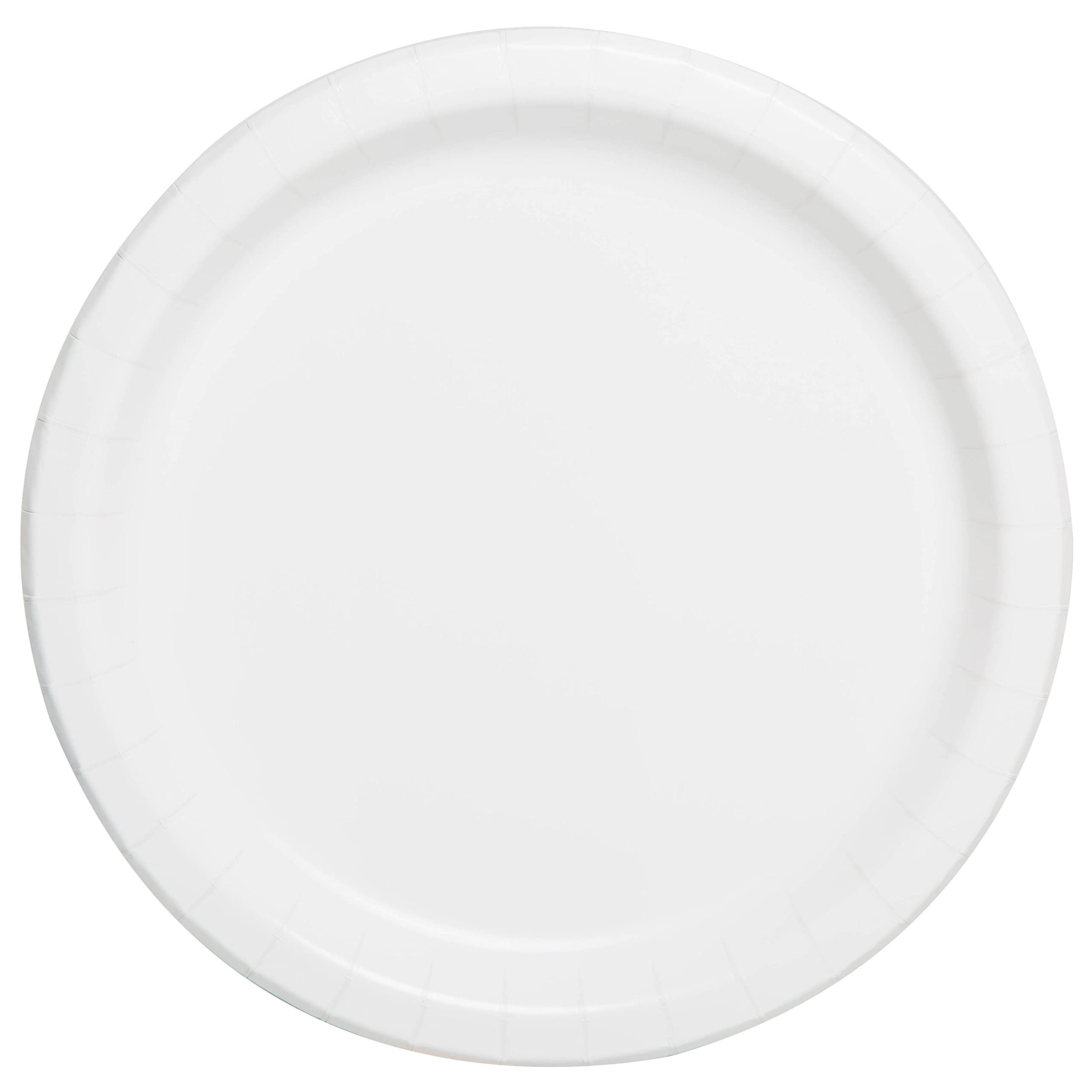 Unique 31056EU - Eco-Friendly Paper Plates - 23 cm - White Colour - 16 Count (Pack of 1)