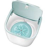 2020 New Upgraded Portable Washing Machine, Folding Fully automatic Laundry Machine, Turbine Washer, USB Cable, Low…
