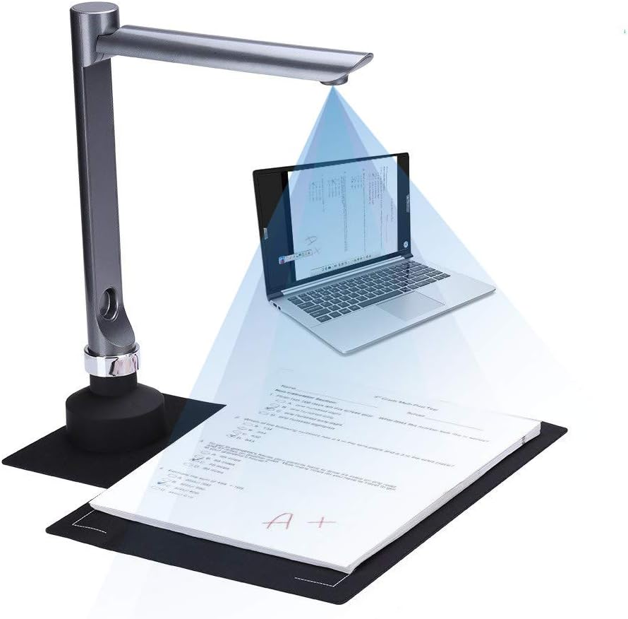 Document Camera for Teachers Laptop, 5 MegaPixel HD Real