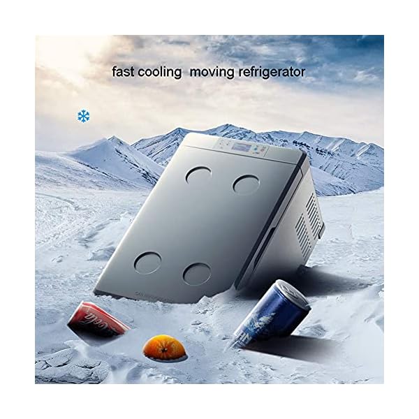 YANJ-Car-refrigeratorCompressor-Cooler-Box-Freezer-Box-With-1224220-Volt-Connection-For-Cars-And-Trucks-Capacity-LOLDF1-Size-15LA YANJ Car refrigerator,Compressor Cooler Box Freezer Box With 12/24/220 Volt Connection For Cars And Trucks Capacity LOLDF1 (Size : 15LA)