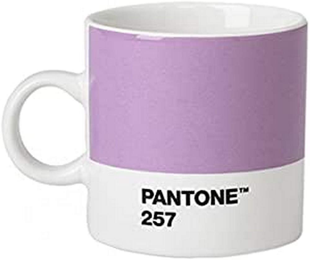 Copenhagen Design PANTONE Espresso, small coffee cup, fine china (ceramic), 120 ml, light purple, 257 C, Porcelain, one size