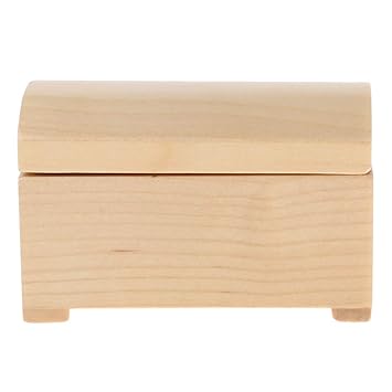 Buy Prettyia Dolls House Miniature Furniture Unpainted Wood Color