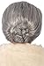 Kangaroo Halloween Costume Old Lady Wig for Kids Gray Super Funny