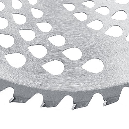 Zerodis Kreissägeblatt Mähmesser Ersatzmesser Schneidblatt Freischneider Klinge Scharf 40 Zähne 1 Inch Hole für… – Bild 4