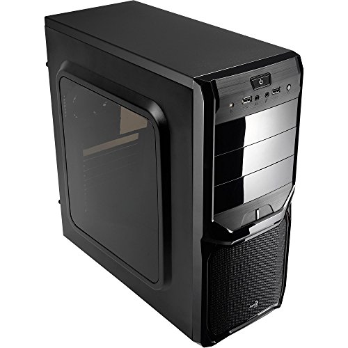 Gabinete Gamer MID Tower V3X Window Preto Aerocool