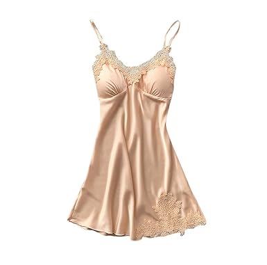 SHINEHUA Damen Wimper Spitze Dessous Babydoll V-Ausschnitt Spitze Details Pyjama-Set Unterwäsche Frauen Pyjamas Nachthemd Bod