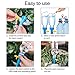 Plant Waterer, Self Watering Spikes, Plant Watering Devices With Slow Release Control Valve Switch, Automatic Vacation Drip Watering Bulbs Globes Stakes System For Indoor & Outdoor Plants (12 pack)