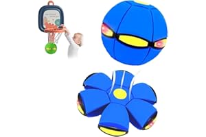Magic Metaball,Children's Bouncing Ball,Magic Flying Saucer,Bouncy Ball,Parent-Child Interaction,Dual Form Freely Switchable,