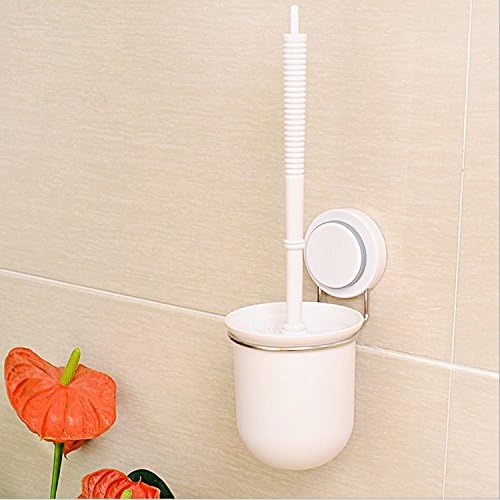 SDKIR-Toilet toilet brush suction toilet brush holder set creative magic toilet brush holder suction toilet brush wall