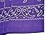 T&Z 100% Cotton 12 Pack Fine Bandanas Professional Factory Manufactured (Purple)