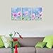 Canvas Wall Art Colorful Flowers Pictures Spa Zen Decor - Simple Life Canvas Art 3 Pieces x 12