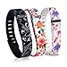 RedTaro 3PCS Replacement Bands for Fitbit FLEX Only / Fitbit Band / Fitbit Flex Band / Fitbit Wristband / Fitbit Flex Wristband / Fitbit Bracelet