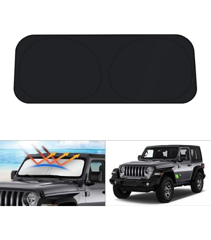 Amazon.com: Mopar 82203133AB Sun Shade Foldable, blocks UV sun